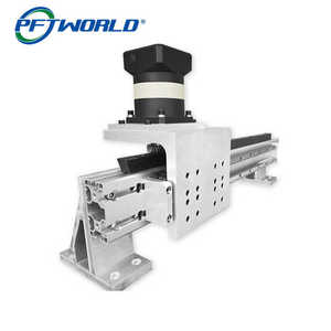 工厂自动化用高品质4080铝型材电动滑动直线导轨 - Product Image 1