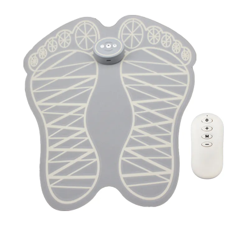 Zhengliyan — masseur des pieds avec boîte de couleur gris, appareil Portable pliable de Massage électronique, Logo OEM, ABS Durable, K05