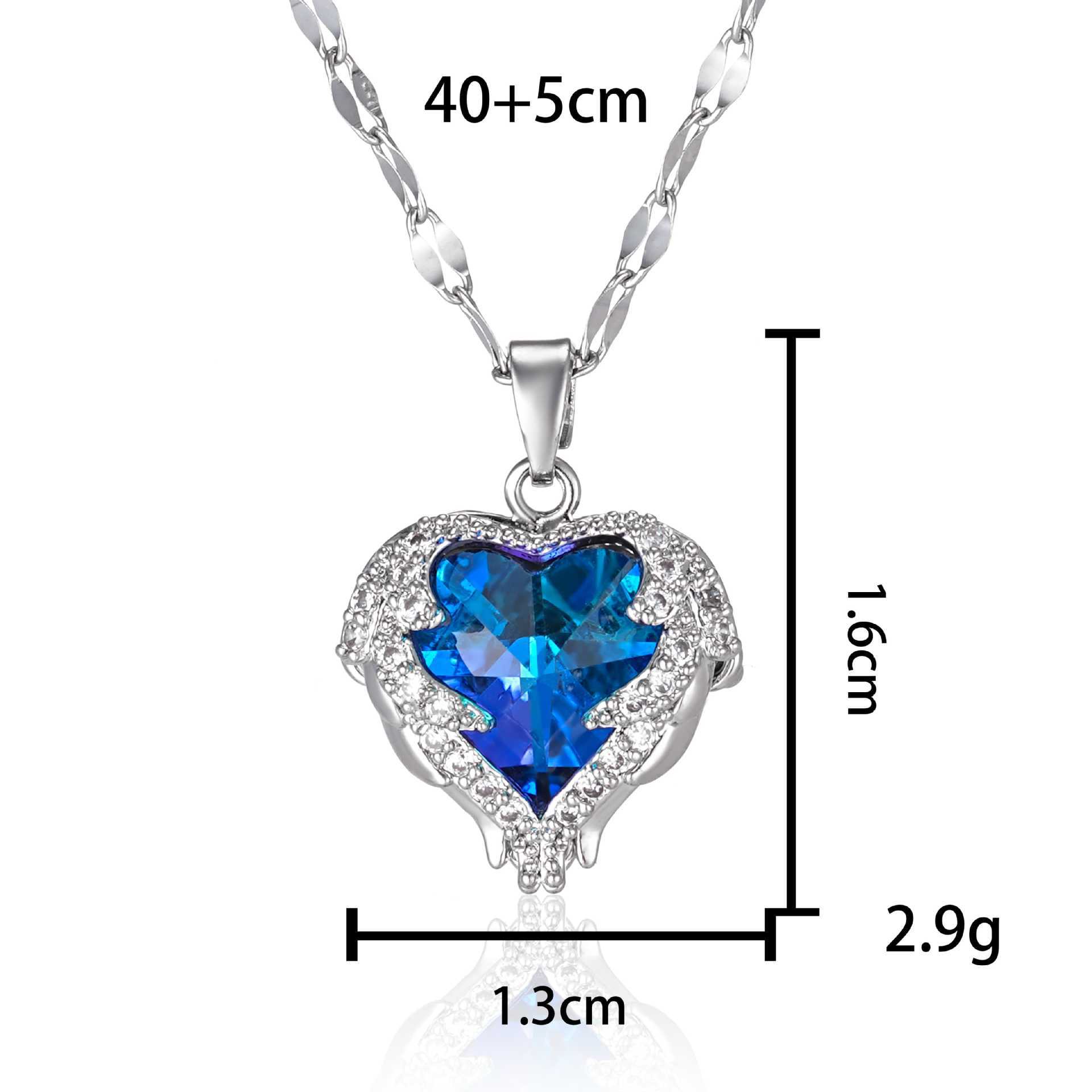 Heart of the sea-silver-blue