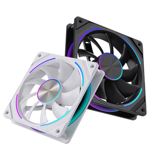 LOVINGCOOL Direct Factory Source Customized LOGO PC Fan 120mm RGB Fan Cooling Radiator Cpmput Gaming CPU Case Fan Mirror Effect - Product Image 4