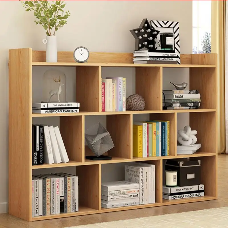 Estantería de madera para libros, muebles escolares de 3 niveles, para biblioteca
