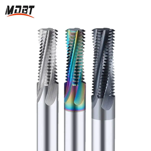 MDBTソリッドカーバイドHRC65エンドミルCNCカッターツール安全フライスカッタールータービット全歯ねじエンドミル - Product Image 3