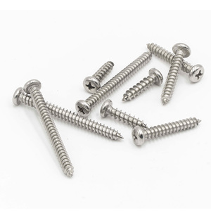 Çeşitli boyut M4 paslanmaz çelik vida M1.2 M1.4 M1.7 M2 M2.3 M2.6 M3 M3.5 M4.2 M5 M6 yuvarlak Phillips Pan kafa kendini vurarak vidalar - Product Image 1