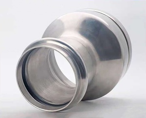 浙江中国工厂不锈钢管件槽式压装减径接头卡箍管路系统 - Product Image 6
