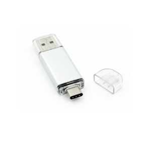 128GB Su Geçirmez 2 in 1 USB-C/Tip-C + USB 3.1 Flash Disk için C Tipi akıllı telefonlar ve pc bilgisayar OTG Fonksiyonu ile - Product Image 5