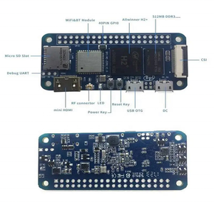 Banana Pi M2 Zero BPI-M2 Zero Quad Core scheda di sviluppo a scheda singola Computer Alliwnner H2 + simile a Raspberry pi Zero W