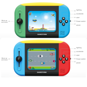 El más nuevo portátil Challenge Adventure Game Machine Player Handheld Game Console Toy para niños - Product Image 1