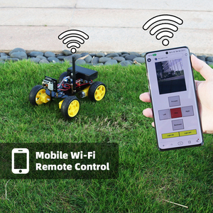 WiFi Robot ESP32 Kamera IoT Kit Roboter Auto ESP32-Cam C Programmierung PDF Tutorial Academy STEM Starter Kit - Product Image 2