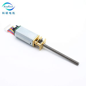 16mm Micro DC Geared Motor <strong>1</strong>-1000 Gear Ratio 3V-12V Voltage 10-2000 RPM <strong>4</strong> with <strong>Encoder</strong> M4 Threaded Shaft - Product Image 2