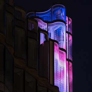 P60 polonya'da katlanabilir RGB LED piksel Led tel örgü elek dev açık hava reklam ledi ekran özelleştirmek - Product Image 5