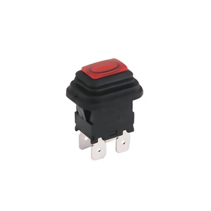 Piccoli interruttori a pulsante quadrato multifunzione resistenti alle alte Temperature nuovo tipo plastica 250V tensione Max. Corrente 16A - Product Image 2