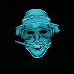 ควบคุมด้วยเสียง Face เพลง LED Light Up PARTY Mask - Product Image 1