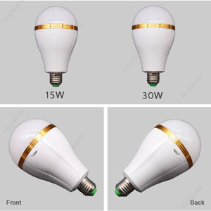 カスタマイズされたLed電球充電式緊急屋外バックアップLed緊急シーリングライト家庭用 - Product Image 2
