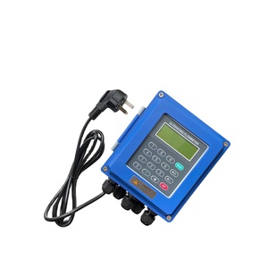 双通道夹式超声波流量计换能器rs485夹式3g水流量计超声波modbus超声波管道12” - Product Image 1