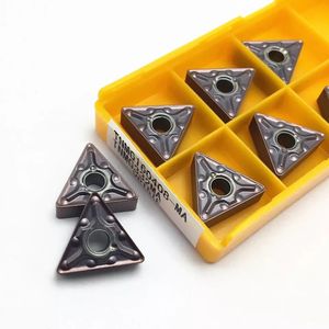 TNMG160404-MS TF618 TNMG 160404硬质合金刀片外部车削工具CNC金属车床工具TNMG用于不锈钢 - Product Image 1