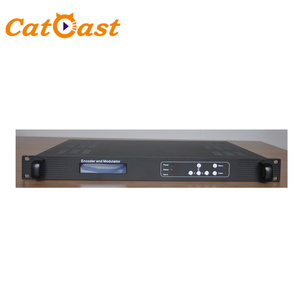 TV digitale 8 canali modulatore SD RF MPEG2 AV a DVB-C/dvb-t/ISDB-T modulatore Encoder RF - Product Image 4