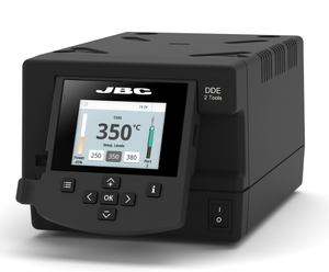 Jbc DDE-2C 150w, unidade de controle de duas ferramentas estação de solda dupla canal com calibração de temperatura em estoque