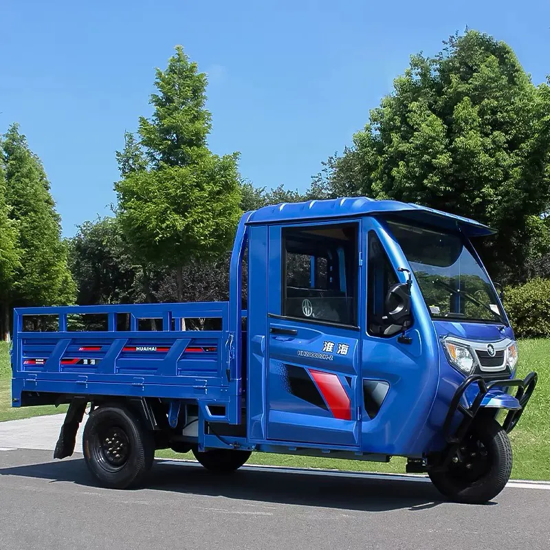 Triciclo elétrico econômico agrícola 60v 1000W, mini caminhão triciclo de carga de três rodas com preço barato