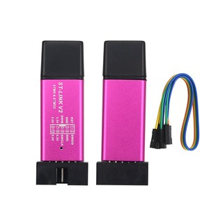 1Set ST-Link V2 Stlink Mini STM8 STM32 ST LINK Simulator Laden Sie die Programmierung mit Abdeckung DuPont-Kabel herunter