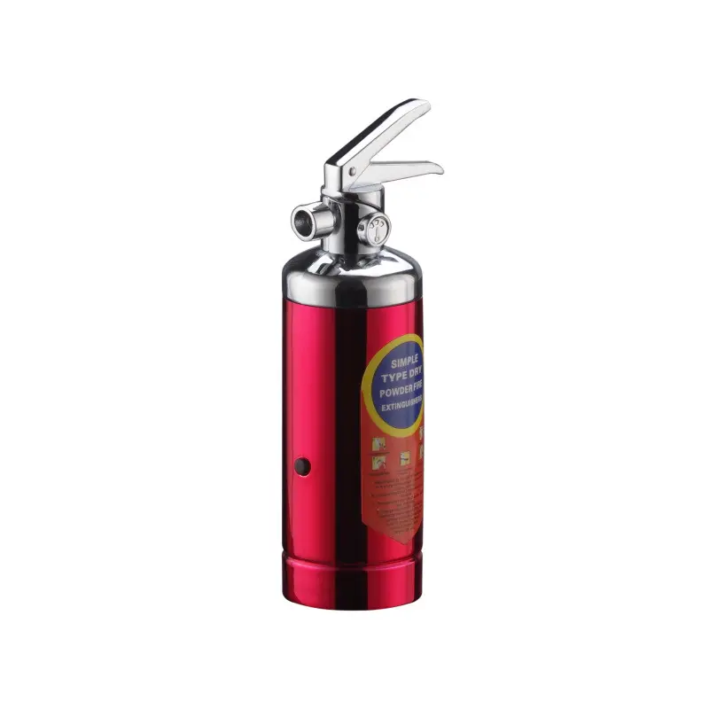 Gk Creative lampe de poche à flamme nue extincteur briquet gonflage briquet à gaz rechargeable avec lumière laser