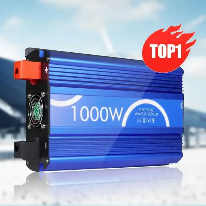 Micro Control Power Inverter 12V 24V 48V Dc To Ac pure sine wave 1000w ac 110v/220v outdoor camp car inverter