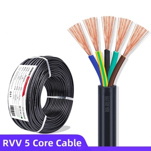 PLC <strong>Cable</strong> Rvv 5c 0.3 0.<strong>5</strong> 1.0 1.<strong>5</strong> 2.<strong>5</strong> Mm2 signal <strong>Cable</strong> DC <strong>Cable</strong> - Product Image 6