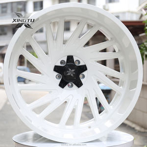 XINGTU鍛造トラックホイール,シエラシルバラード2500 3500ポリッシュ24x14 26x14 26x16 28x16 28x14 8x170 8x180条件新品 - Product Image 3