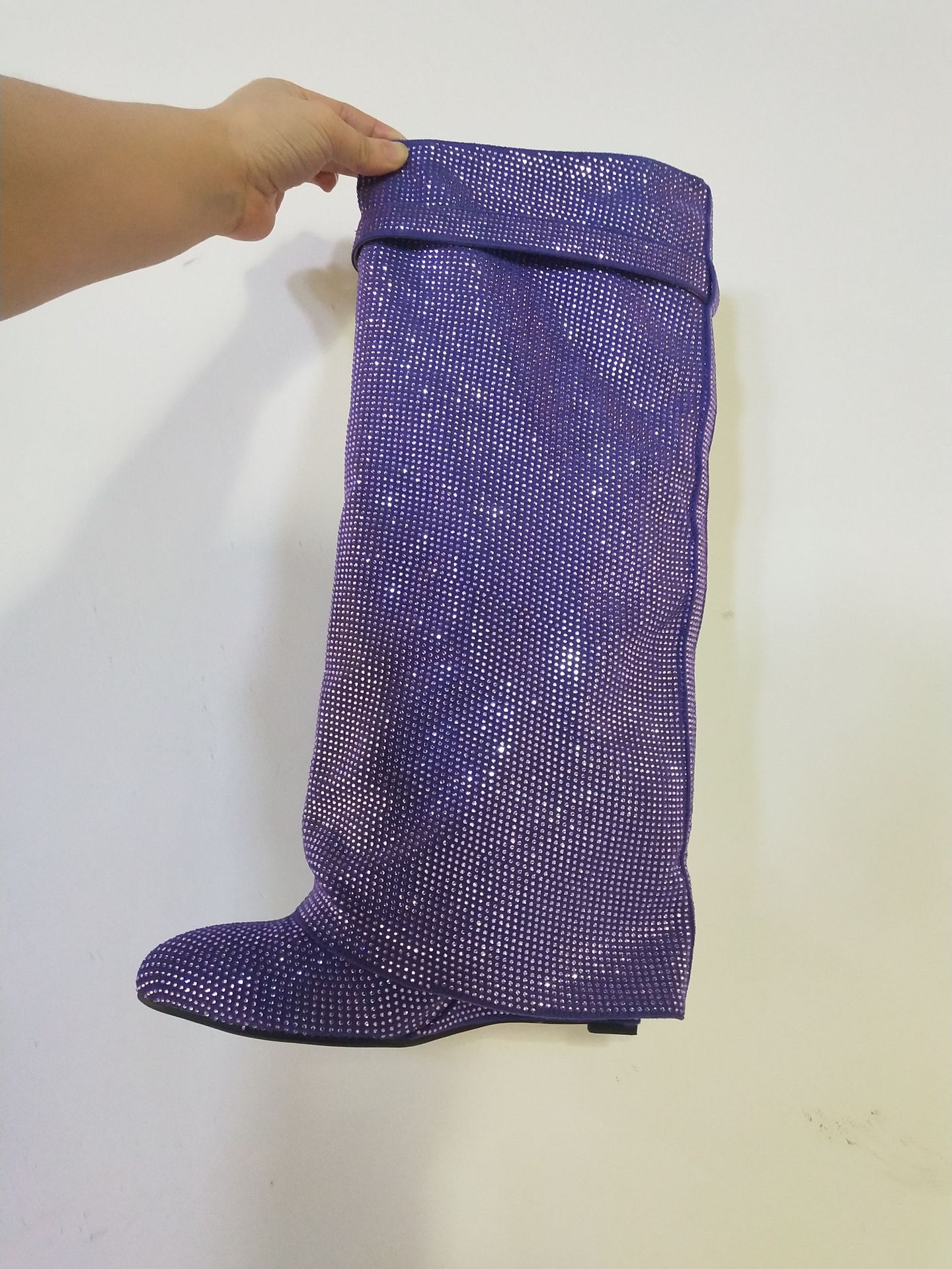 Etichetta originale viola tutto argento