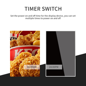 RSH 4K 60FPS Digital Signage lettore pubblicitario telecomando per lettore multimediale Box con RK3229 Android 5.1 OS - Product Image 5