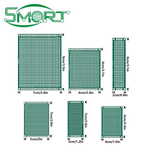 Akıllı elektronik DIY PCB kartı 6 boyutları evrensel çift taraflı kaynak için PCB kartı DIY kitleri, kalay kaplama, deliklerden - Product Image 4