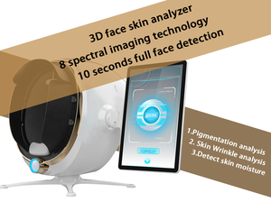 2025 Escáner facial Analizador de piel AI Inteligente Colorido 3D Imagen digital Diagnóstico Máquina de análisis de piel - Product Image 4