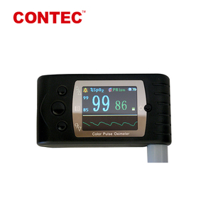 CONTEC <span class=keywords><strong>CMS60C</strong></span> pulsossimetro manuale CE approvato portatile impulso ossimetro digitale per assistenza sanitaria SpO2 ossimetro - Product Image 2
