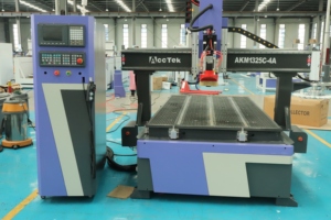 Enrutador CNC de 4 ejes ATC 1300*2500mm con husillo oscilante de ± 90 ° para grabar formas complejas formas tridimensionales - Product Image 2