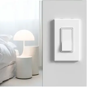 6A çift Rocker duvar anahtarı için 15A 120V/277V tek kutuplu amerikan tarzı 3-Way anahtarı tipi 6A/10A Max akım yeteneği - Product Image 3