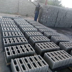 Ladrillos huecos Qt4 20 Máquina para hacer bloques Bloque de alto beneficio hecho de escoria y piedra - Product Image 3
