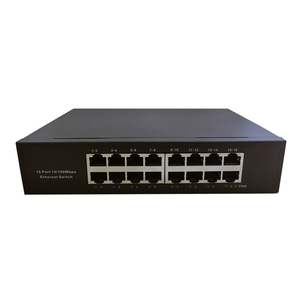 16 Port Network Switch <strong>10</strong>/100mbps Ethernet Switch Adapter Fast Rj45 Ethernet Switcher <strong>Lan</strong> Switching Hub - Product Image 2