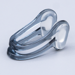 קליפ האף סיליקון מקצועי & earplug מלאי & תיק פלסטיק מותאם אישית תיק האף בריכת שחיה עמיד