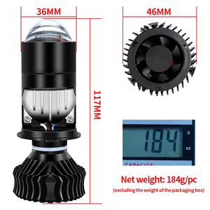 <strong>Led</strong> Headlight Mini Lens Projector H4 120w High Power Focos <strong>Led</strong> Para Y9s Faro <strong>Led</strong> H4 Canbus <strong>Led</strong> Light for Car Motorcycle Bulb - Product Image 5