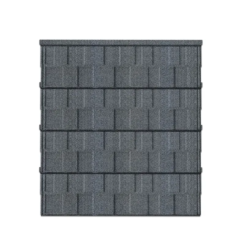 Heat resistance Shingle Tile Stone Coated Steel Roof Panel 0.45mm Mabati Clay Roof Tiles Galvanized Aluminum Roofing Sheet