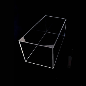 5 Sided clear Acrylic Box Custom square Rectangular Transparent Acrylic 5 Sided <strong>Storage</strong> Boxes <strong>Display</strong> case Lucite Acrylic <strong>Cubes</strong> - Product Image 6
