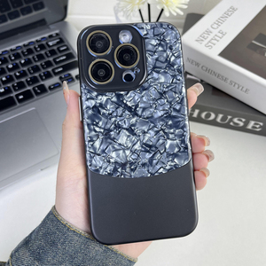 Imd deniz kabuğu tasarımı kombine arka kapak iPhone 12 13 14 15 16 artı pro max telefon kılıfı - Product Image 5
