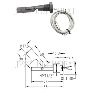 JPCI tipo DT reed switch contatto interruttore a galleggiante di livello orizzontale utilizzare nelle pompe dell'aria condizionata - Product Image 1