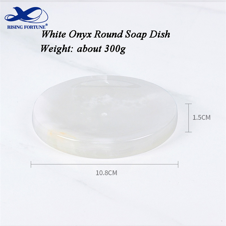 White onyx (round)