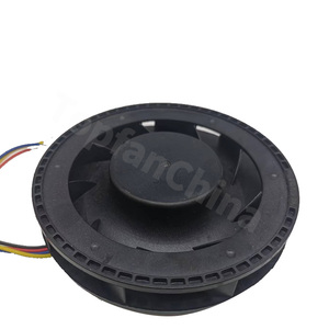 12V 24V sin escobillas DC ventilador de aire centrífugo fábrica 4 cables FG PWM velocidad Control de temperatura 100*25mm Mini Radial plástico - Product Image 5