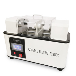 Crumple Flex Tester kaplı kumaş kauçuk plastik kırışıklık direnci analizörü ISO7854 BS3424-9 Flex Tester - Product Image 1