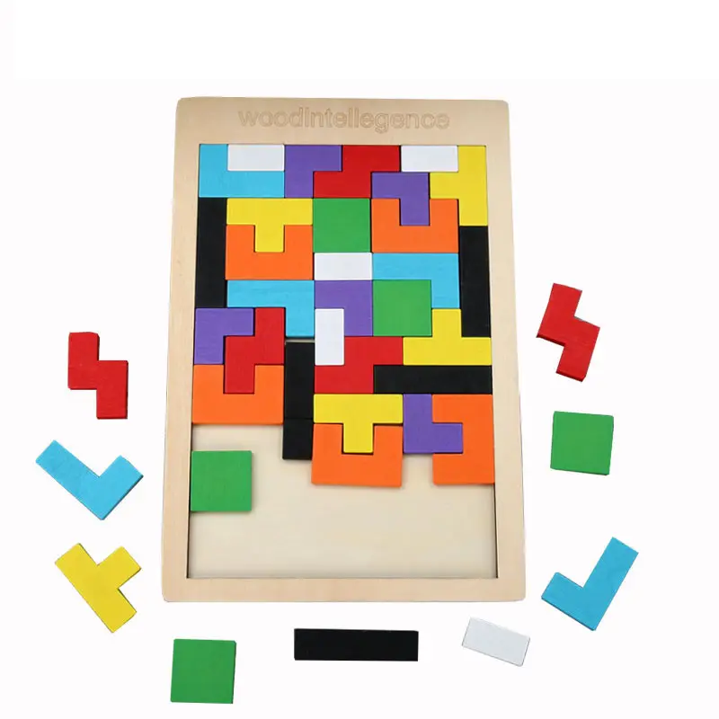 Inciso Sviluppo Intellettuale Educational Puzzle Di Legno Gioco Per I Bambini