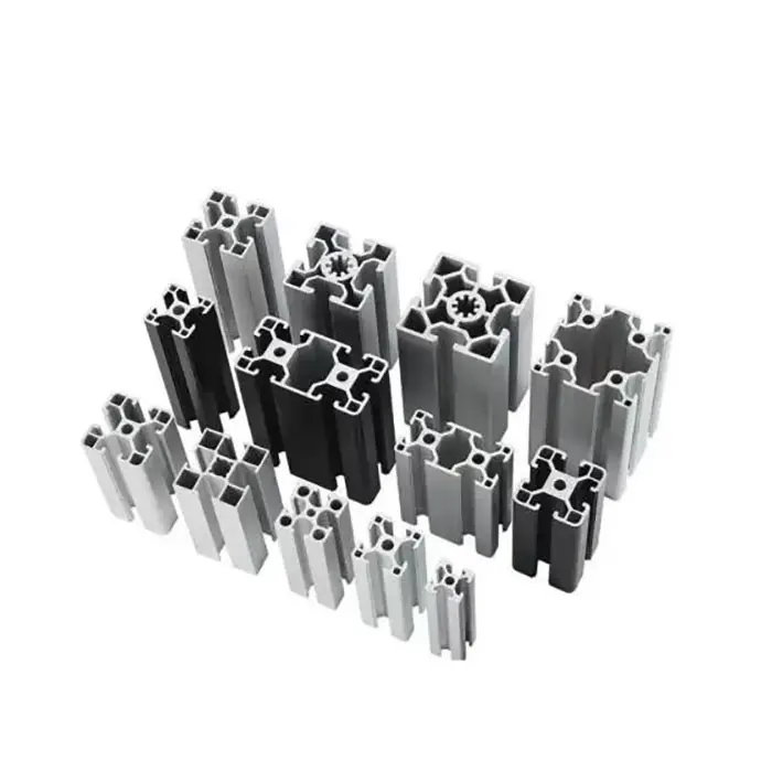Proveedor de China perfil de aluminio 6063 Perfil de marco de aluminio anodizado Precio de fábrica Perfiles de extrusión de aluminio personalizados