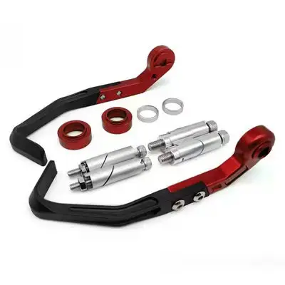 Đối Với HONDA CBR 600RR 600 Phụ Kiện Xe Máy Phổ Thông 7/8 "3D Lever Protector Guard Bar Kết Thúc Xử Lý Handlebar HandGuard Set