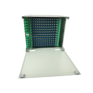 19&quot; Rack Type ODF Cabinet 144 Core Unload ODF 12U Optical FDU Fiber Distribution Unit Box - Product Image 1