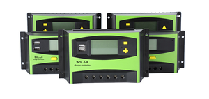 Smart Solar Panel <strong>Controller</strong> Regulator 24V 12V <strong>DC</strong> <strong>Output</strong> Bulb 10A 30A 50A 60A 20A Manual PWM Solar Charger <strong>Controllers</strong> - Product Image 2